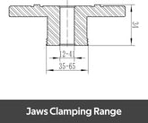CK-4.5"-PJ Pin Jaws for 4.5" Series Woodturning Lathe Chuck, Woodworking Lathe Tools.